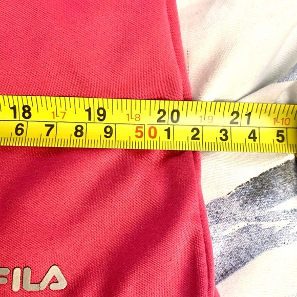 Fila Pink Racerback Tank Top Barbiecore Sporty Size L - Picture 8 of 8